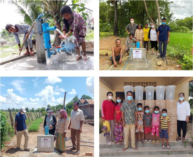 이순영 선교사가 캄보디아 시골 마을 공동체를 위해 사역하는 Community Health and Agricultural Development(CHAD) 프로그램 중 깨끗한 물(Clean Water) 사역. 사진 출처, umccambodia.org