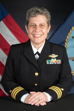 U.S. Navy Commander Genevieve Clark. Photo courtesy of Genevieve Clark.