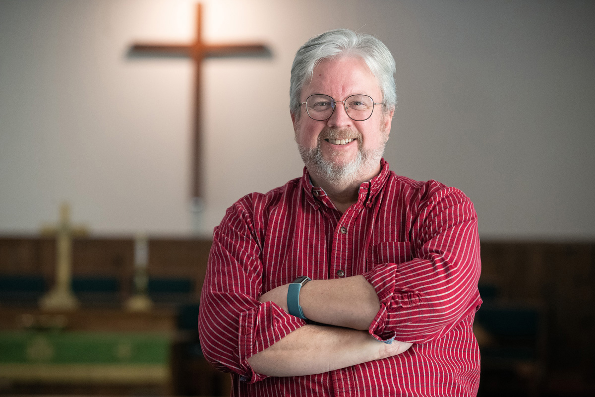 The Rev. C. Don Jones is the author of “The Sun Still Shines: The Legend of a Drunken Pastor,” which chronicles his battle with alcoholism. Jones is the pastor of Andersonville (pictured) and Heiskell United Methodist churches in East Tennessee. Photo by Mike DuBose, UM News.