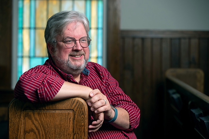 The Rev. C. Don Jones hopes that his book, “The Sun Still Shines: The Legend of a Drunken Pastor,” will help others struggling with addiction realize that help is available for them. Photo by Mike DuBose, UM News.