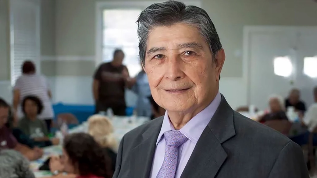 Trinidad "Trini" Garza, um dos pioneiros da comunidade hispânica em Dallas e um defensor da educação, morreu na quinta-feira, 30 de novembro de 2023. (Fotografia do Notícias da Manhã de Dallas)
