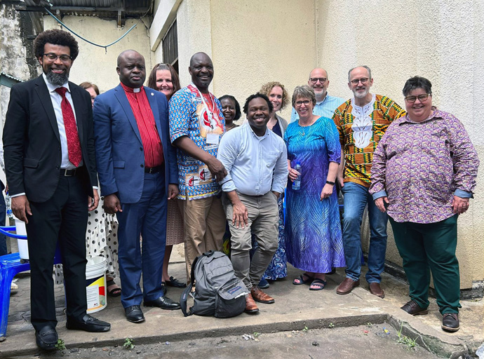 Bishops, church leaders, delegates and general agency staff were among those attending the United Methodist Africa Forum in Dar es Salaam, Tanzania, Jan 4-7. The gathering brought together African delegates and alternates to General Conference to talk about the future of The United Methodist Church. Photo courtesy of the Rev. Lloyd Nyarota.
