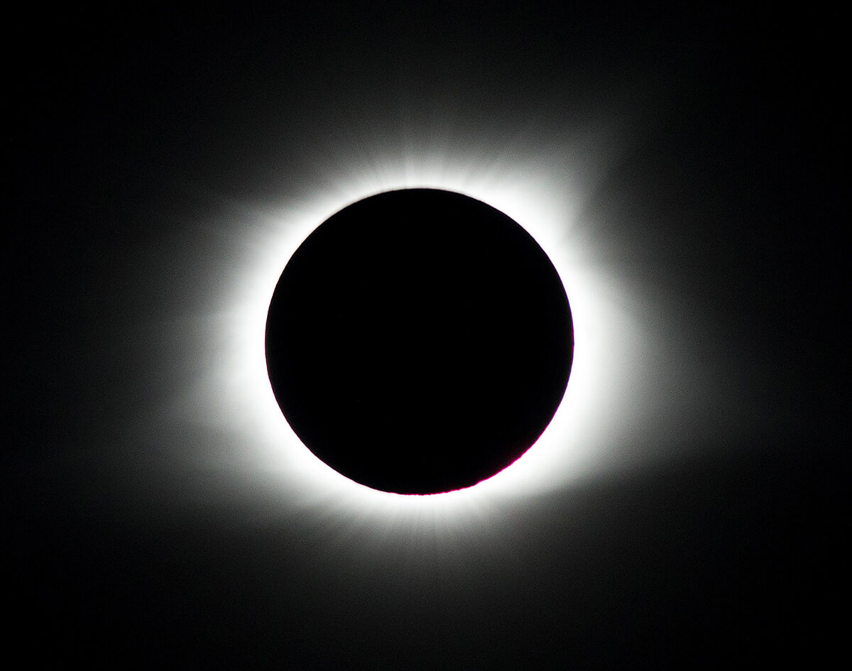 A total eclipse will occur across much of North America on April 8, and United Methodist churches are finding ways to be part of the excitement. Photo of Aug. 21, 2017 eclipse by Mike DuBose, UM News. 
