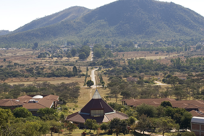 A view of Africa University in Mutare, Zimbabwe. 2013 fi le photo by Mike DuBose, UM New s.