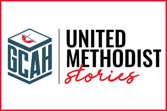 The United Methodist Stories app allows users to record, review and submit their impressions of events such as General Conference. Logo courtesy of the United Methodist Commission on Archives and History.