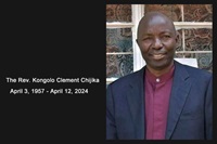 Le révérend Kongolo Clement Chijika, qualifié de "véritable leader Méthodiste Uni et d'éducateur africain de talent", est décédé le 12 avril. Photo avec l'aimable autorisation de la famille Chijika.