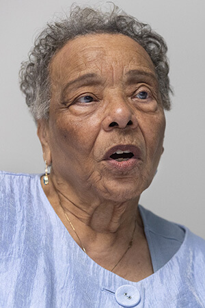 Mackie Norris at Gammon Theological Seminary in Atlanta. Photo by Mike DuBose, UM News.