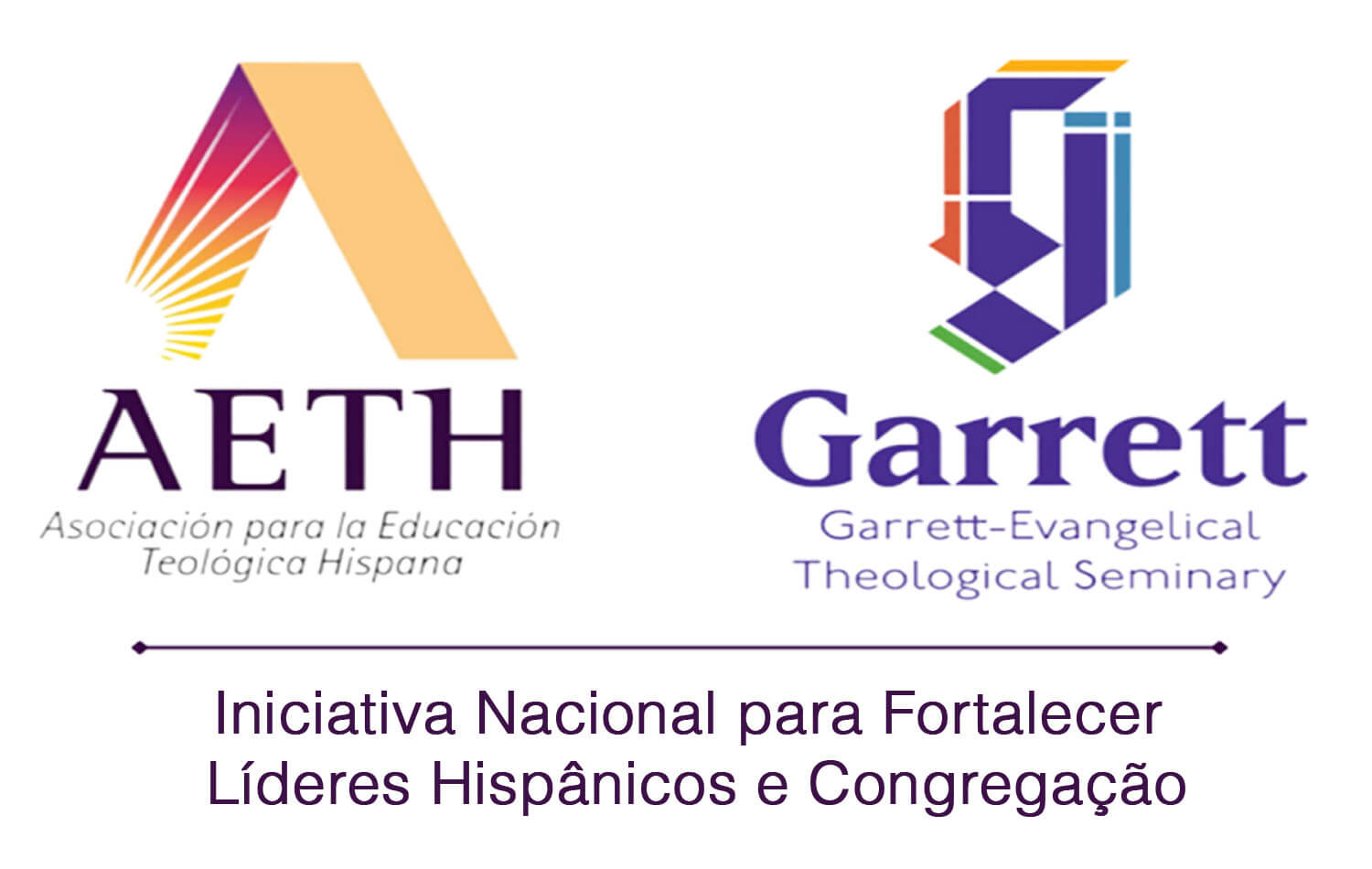 AETH (Asociación para la Educación Teológica Hispana) y el Seminario Evangélico de Teología Garret han acordado el programa titulado Iniciativa Nacional para Fortalecer a los Líderes y la Congregación Hispana, con el apoyo financiero de la fundación Lilly Endowment Inc. Gráfico cortesia do Seminário de Teologia Evangélica Garret, versão em português Rev. Gustavo Vasquez, Notícias MU.