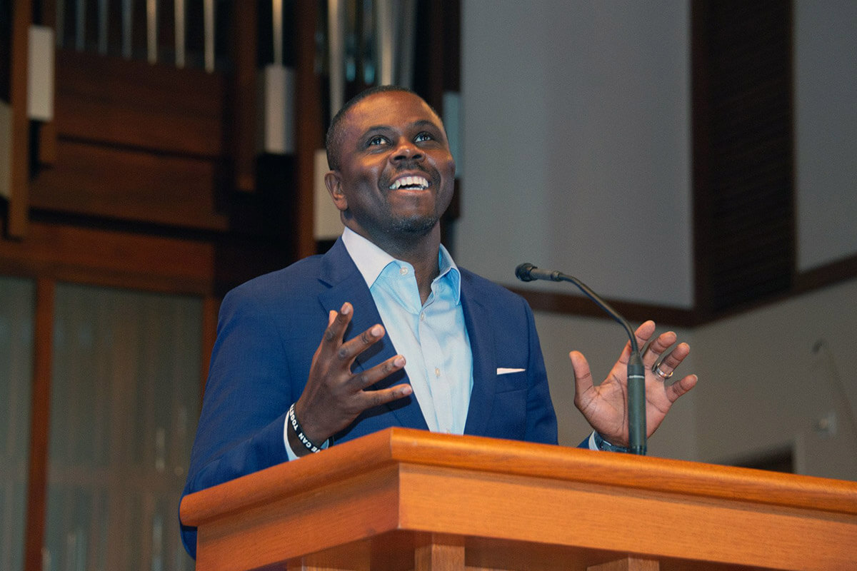 The Rev. Richie Butler is senior pastor at St. Luke Community United Methodist Church in Dallas. File photo courtesy of St. Luke Community United Methodist Church.