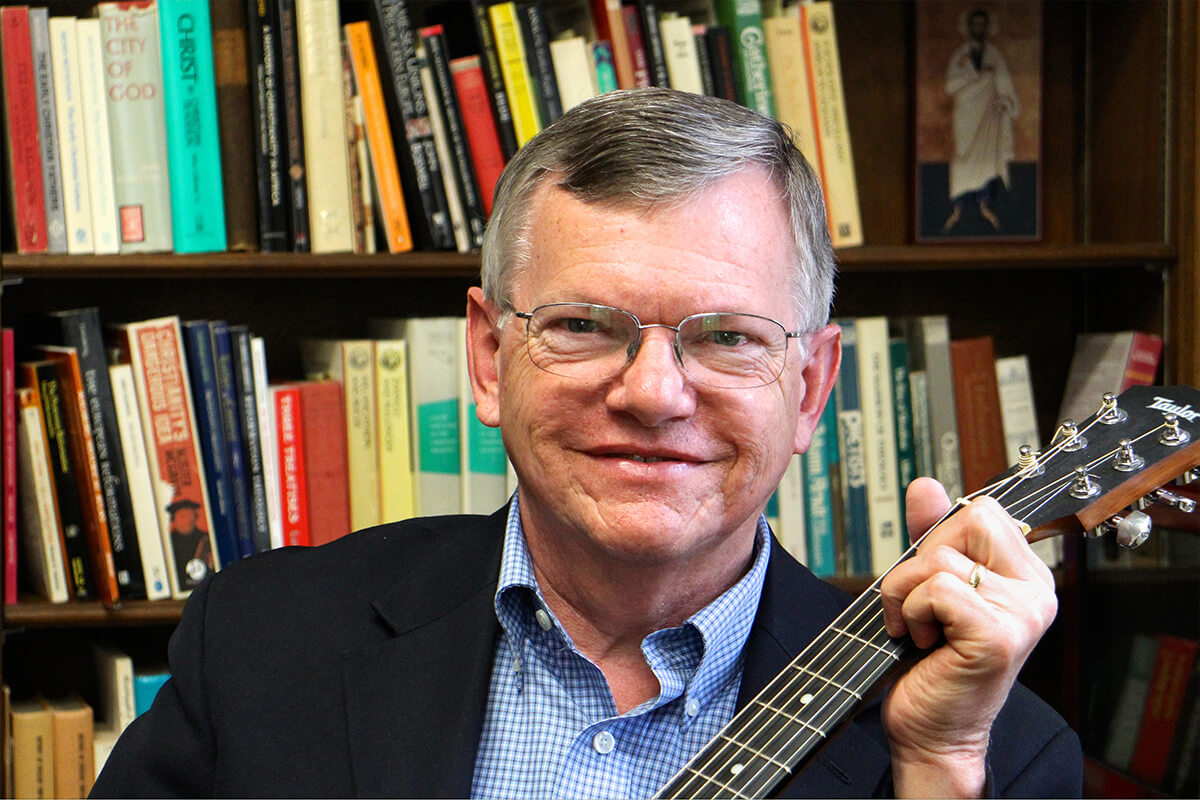 The Rev. Ted Campbell edited and published “A Core Methodist Hymnal,” a collection of 126 hymn texts by Charles Wesley, Isaac Watts, Fanny Crosby and others. Campbell intends the book as a devotional and teaching resource “to form people today in a Wesleyan and Methodist way of being Christian.” Photo courtesy of the Rev. Ted Campbell.   