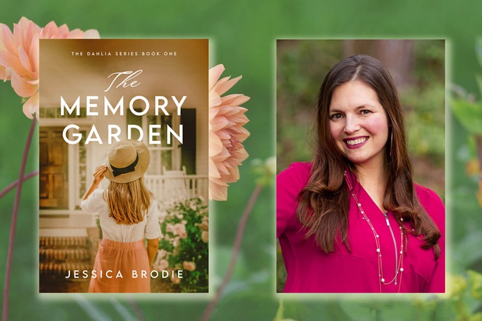 “The Memory Garden” is the first in a series of Christian contemporary novels by Jessica Brodie, editor of the South Carolina United Methodist Advocate and a member of Mount Hebron United Methodist Church in West Columbia, S.C. “United Methodism is woven into every element of this book,” Brodie says. Flower photograph by congerdesign, courtesy of Pixabay; book cover and portrait, courtesy of Jessica Brodie. “The Memory Garden” is the first in a series of Christian contemporary novels by Jessica Brodie, editor of the South Carolina United Methodist Advocate and a member of Mount Hebron United Methodist Church in West Columbia, S.C. “United Methodism is woven into every element of this book,” Brodie says. Flower photograph by congerdesign, courtesy of Pixabay; book cover and portrait, courtesy of Jessica Brodie.