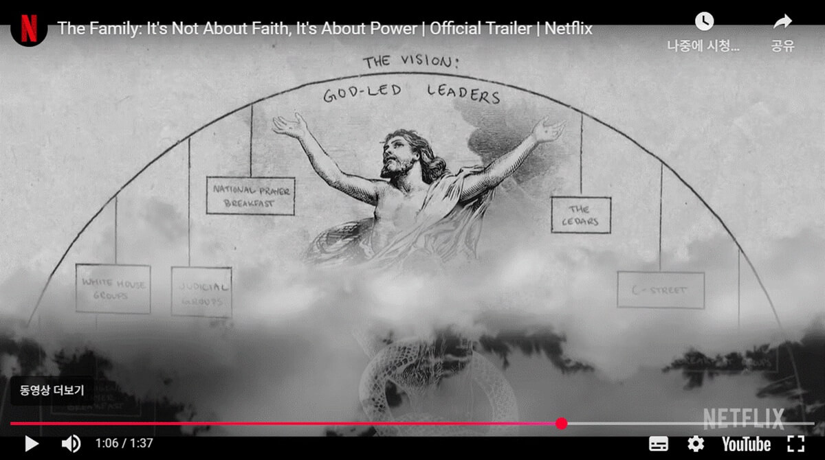 장 레옹 제롬(Jean-Léon Gérôme, 1883) 작, 〈그리스도인 순교자들의 마지막 기도(The Christian Martyrs’ Last Prayer)〉Netflix official trailer 화면 갈무리.