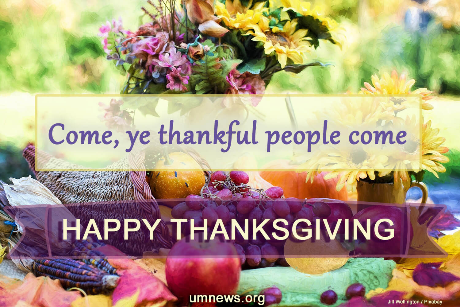 Text from hymn tune; photo by Jill Wellington from Pixabay; graphic by Laurens Glass