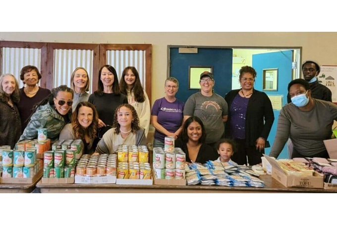 Members and volunteers of the Agape Food Pantry, Park Hill United Methodist Church. Photo of Courtesy of Park Hill UMC.