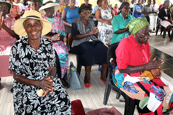 Church members worship inside a new sanctuary built by local Pastor Zondai Chifamba with help from his family and congregation. Photo by Kudzai Chingwe, UM News. 