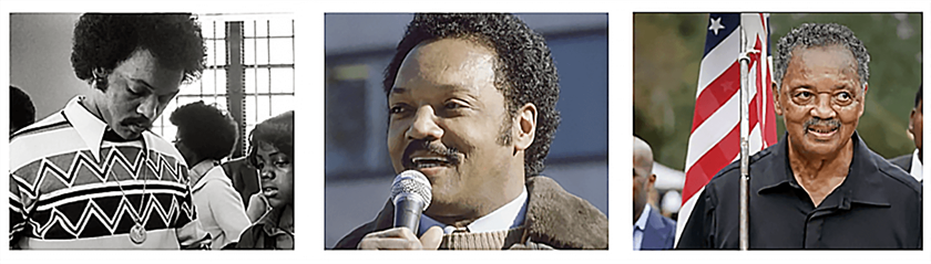 Fotos de arquivo do Reverendo Jesse Jackson, cortesia da GBCS.