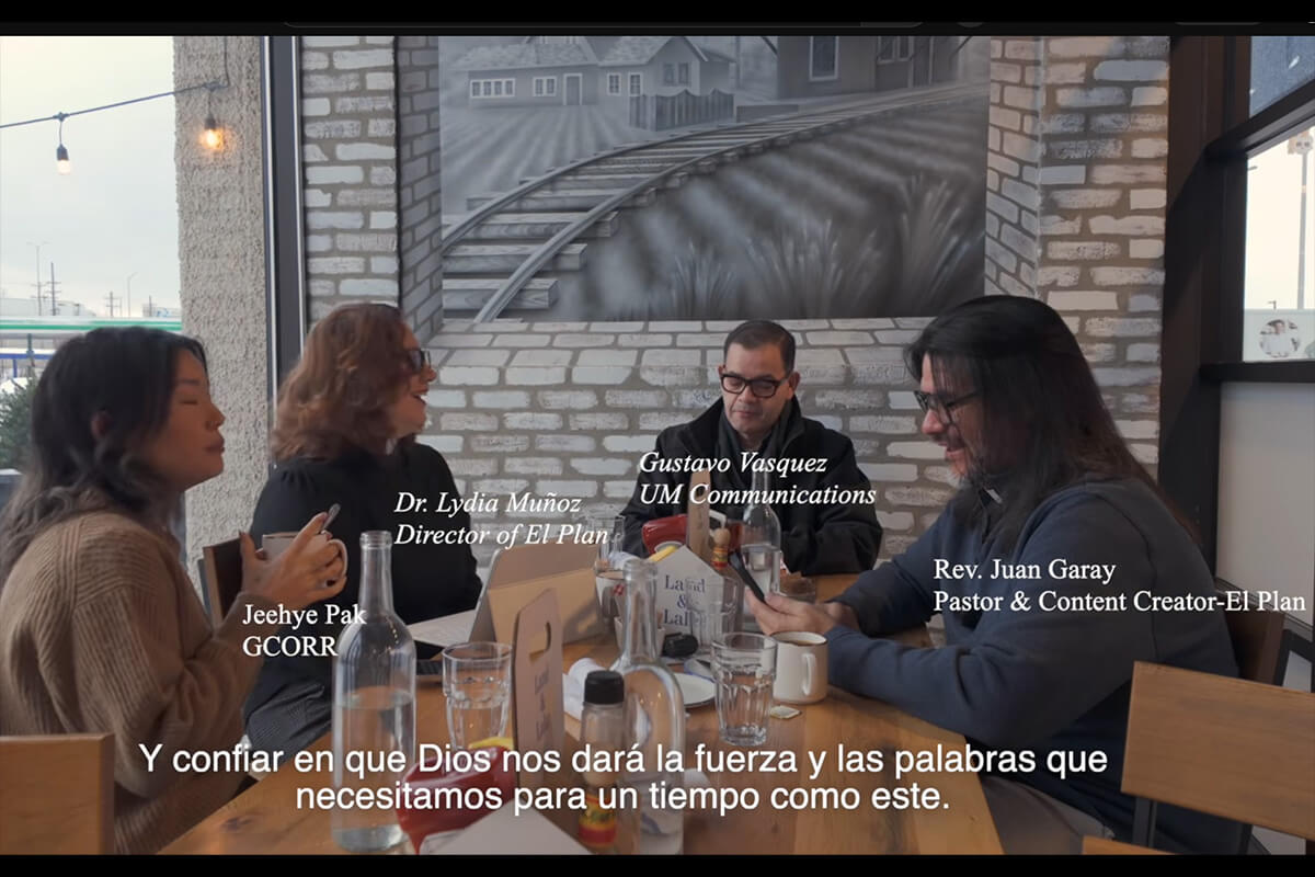 Screen shot from video by UM News