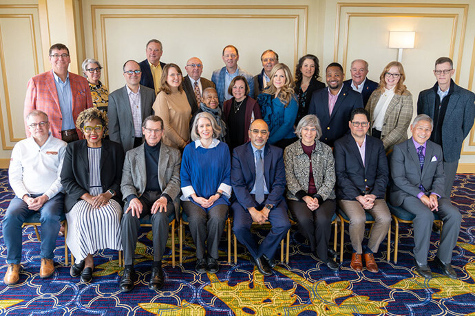 The University Senate of The United Methodist Church met Feb. 10-11, 2025, in Atlanta for its first meeting of the 2025-2028 quadrennium. Photo courtesy of Higher Education and Ministry.