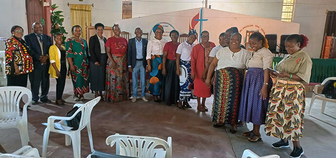 Participantes do encontro de avaliação dos Projectos realizado em Vilankulo- Foto de MMU. 