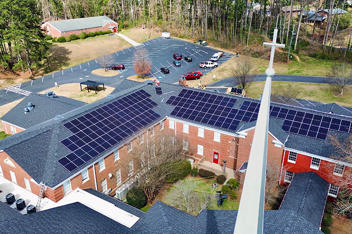 The United Methodist Church, solar power, solar energy, environment, climate change, creation care, creation, earth, energy, North Georgia Conference, South Georgia Conference, Georgia, church, religion, theology, finance, UM News