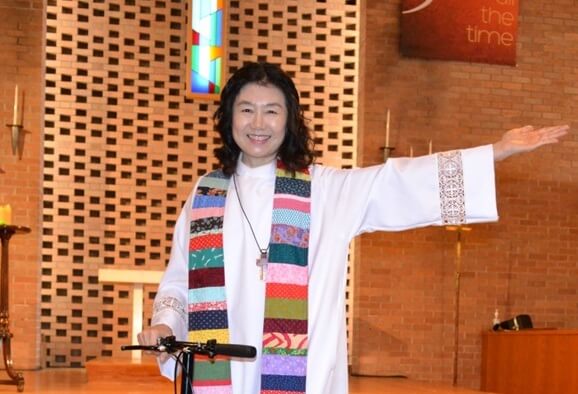 곽지선 목사. 사진 제공, 곽지선 목사.