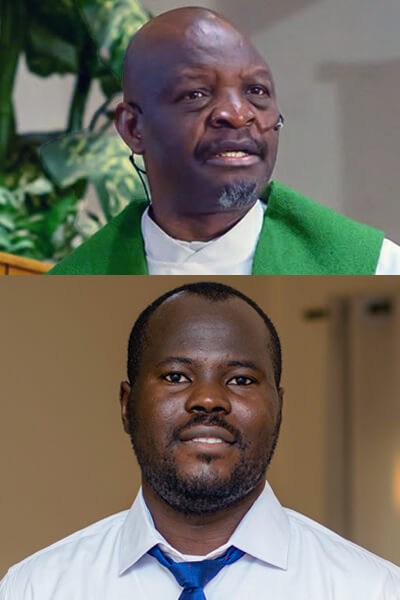 The Rev. Dr. Lloyd T. Nyarota and The Rev. Albert Otshudi Longe. Photos courtesy of the authors.